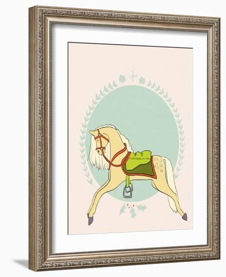 Victorian Carousel, 2019 (Digital)-Roberta Murray-Framed Giclee Print