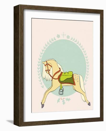 Victorian Carousel, 2019 (Digital)-Roberta Murray-Framed Giclee Print