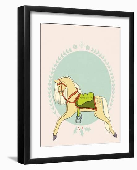 Victorian Carousel, 2019 (Digital)-Roberta Murray-Framed Giclee Print