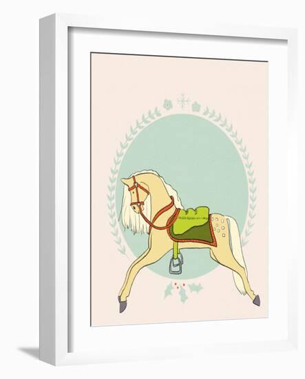 Victorian Carousel, 2019 (Digital)-Roberta Murray-Framed Giclee Print