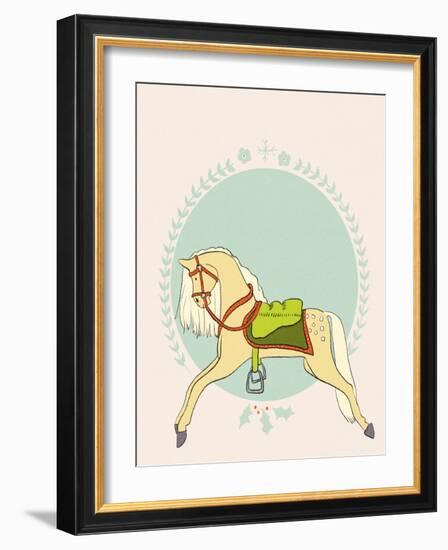 Victorian Carousel, 2019 (Digital)-Roberta Murray-Framed Giclee Print