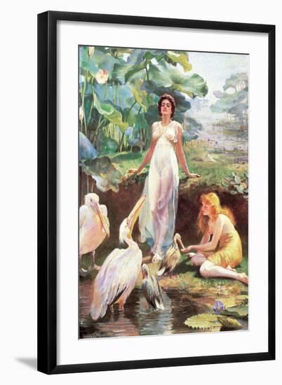 Victorian Fantasy-Arthur Drummond-Framed Art Print