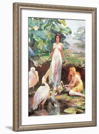 Victorian Fantasy-Arthur Drummond-Framed Art Print