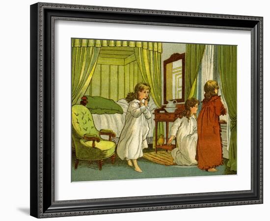 Victorian holidays -hotel in Boulogne-Thomas Crane-Framed Giclee Print