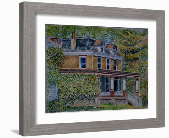 Victorian Home, Frenchtown, 2015-Anthony Butera-Framed Giclee Print