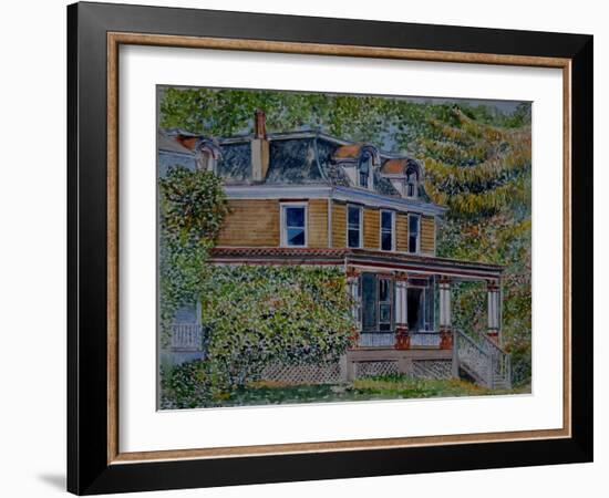 Victorian Home, Frenchtown, 2015-Anthony Butera-Framed Giclee Print