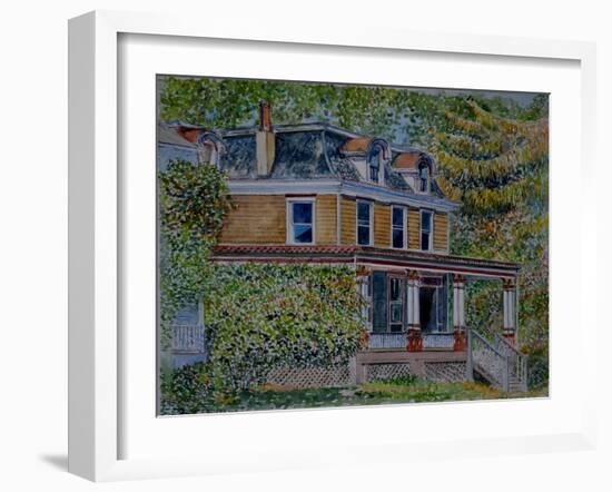 Victorian Home, Frenchtown, 2015-Anthony Butera-Framed Giclee Print