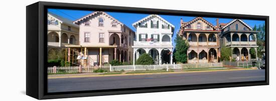 Victorian Homes in Cape May, New Jersey-null-Framed Stretched Canvas