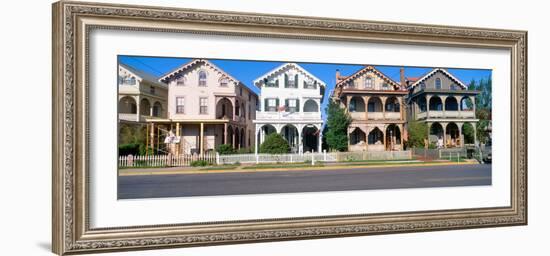 Victorian Homes in Cape May, New Jersey-null-Framed Photographic Print