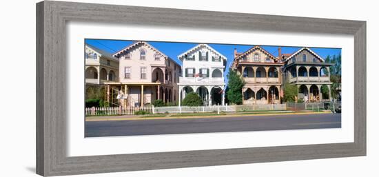 Victorian Homes in Cape May, New Jersey-null-Framed Photographic Print