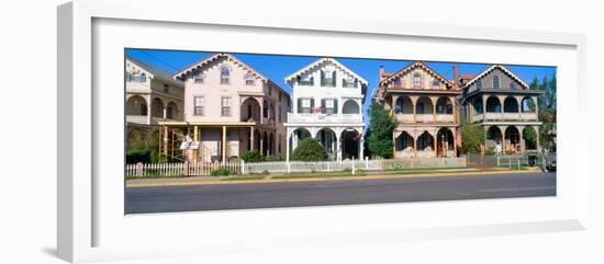 Victorian Homes in Cape May, New Jersey-null-Framed Photographic Print