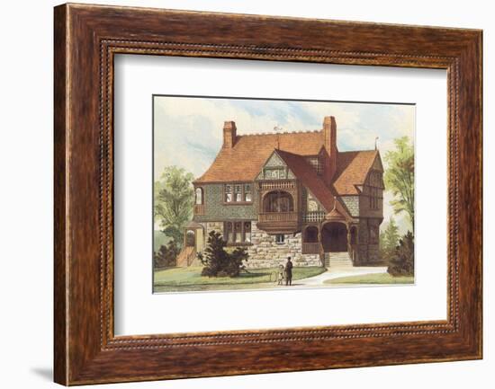 Victorian House, No. 15-null-Framed Art Print