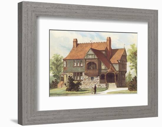 Victorian House, No. 15-null-Framed Art Print