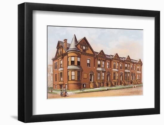Victorian House, No. 17-null-Framed Premium Giclee Print