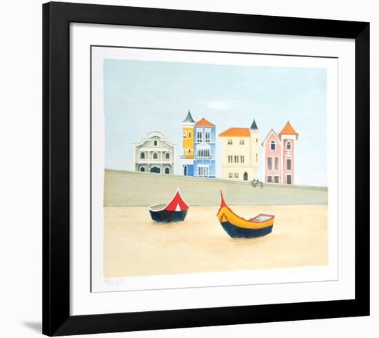 Victorian Houses-Mary Faulconer-Framed Limited Edition