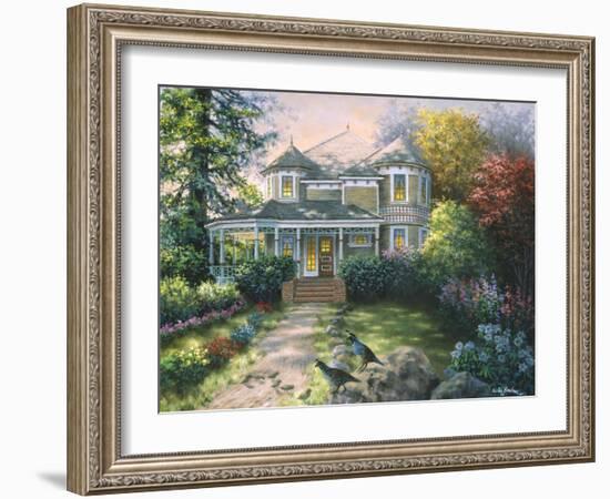 Victorian Interlude-Nicky Boehme-Framed Giclee Print