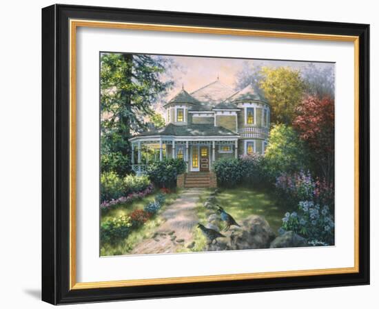 Victorian Interlude-Nicky Boehme-Framed Giclee Print