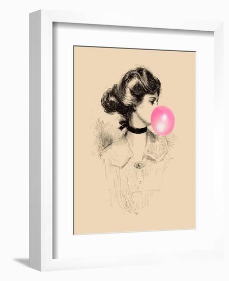 Victorian Ladies Misbehaving I-Alicia Longley-Framed Premium Giclee Print