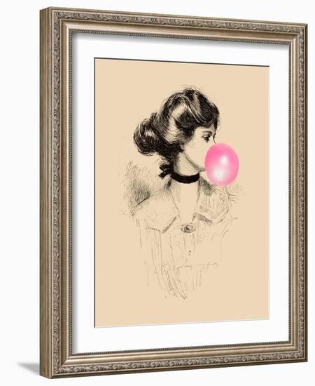 Victorian Ladies Misbehaving I-Alicia Longley-Framed Art Print