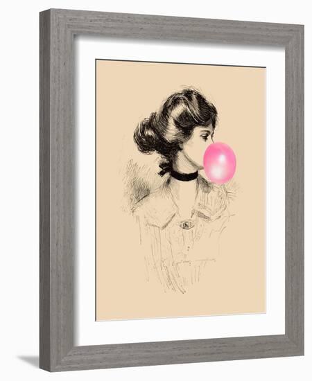 Victorian Ladies Misbehaving I-Alicia Longley-Framed Art Print