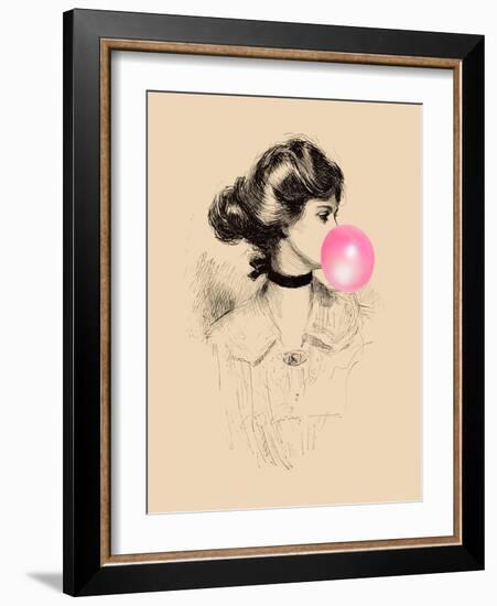 Victorian Ladies Misbehaving I-Alicia Longley-Framed Art Print