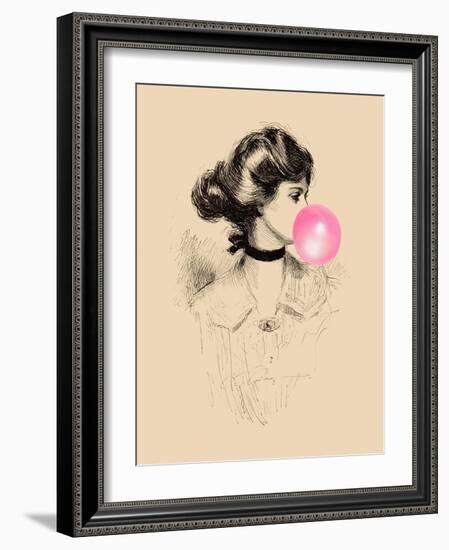 Victorian Ladies Misbehaving I-Alicia Longley-Framed Art Print