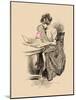 Victorian Ladies Misbehaving VI-Alicia Longley-Mounted Art Print