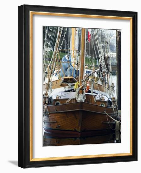 Victorian Sailboat-John Gusky-Framed Photographic Print