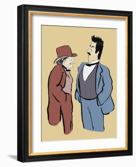 Victorian Sardou and Giacomo Puccini-Sem-Framed Giclee Print