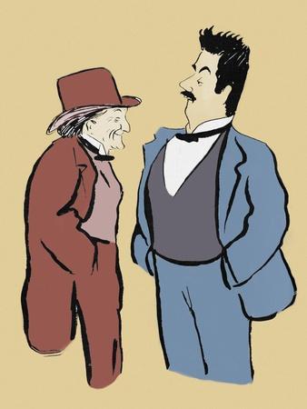 Victorian Sardou and Giacomo Puccini' Giclee Print - Sem | Art.com