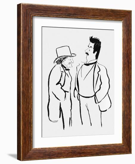 Victorian Sardou and Giacomo Puccini-Sem-Framed Giclee Print