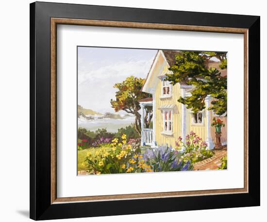 Victorian Seaside Haven-Erin Dertner-Framed Art Print