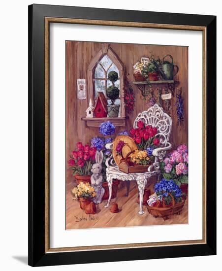 Victorian Shed-Barbara Mock-Framed Giclee Print