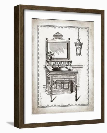 Victorian Sink I-Gwendolyn Babbitt-Framed Art Print