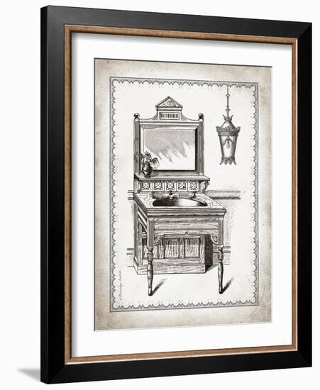 Victorian Sink I-Gwendolyn Babbitt-Framed Art Print