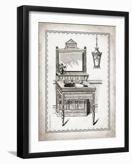 Victorian Sink I-Gwendolyn Babbitt-Framed Art Print