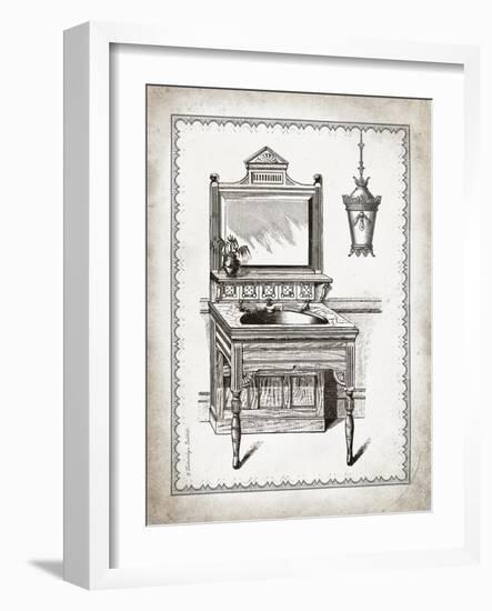 Victorian Sink I-Gwendolyn Babbitt-Framed Art Print