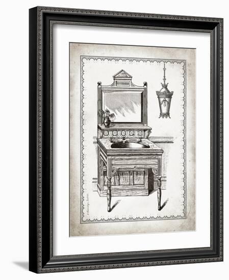 Victorian Sink I-Gwendolyn Babbitt-Framed Art Print