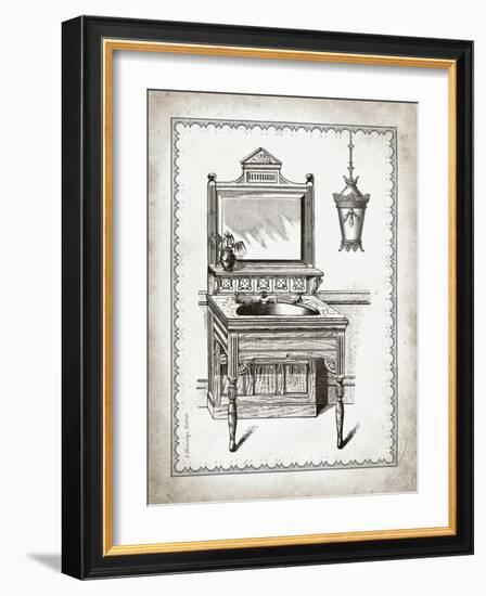 Victorian Sink I-Gwendolyn Babbitt-Framed Art Print