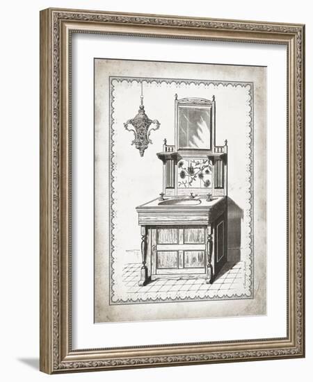 Victorian Sink II-Gwendolyn Babbitt-Framed Art Print