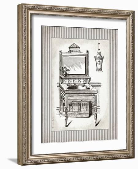 Victorian Sink Stripes I-Gwendolyn Babbitt-Framed Art Print