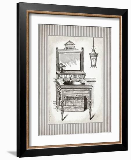 Victorian Sink Stripes I-Gwendolyn Babbitt-Framed Art Print