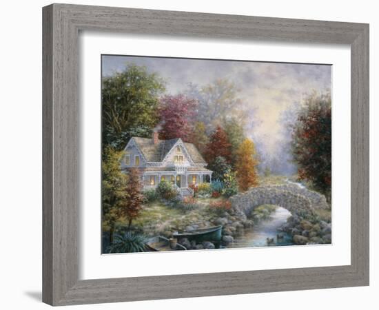 Victorian Splendor-Nicky Boehme-Framed Giclee Print