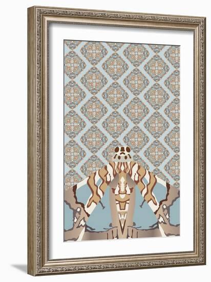 Victorian Tapestry-Belen Mena-Framed Giclee Print