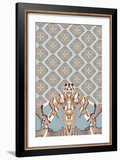 Victorian Tapestry-Belen Mena-Framed Giclee Print