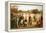 Victorian Tennis Match-null-Framed Stretched Canvas