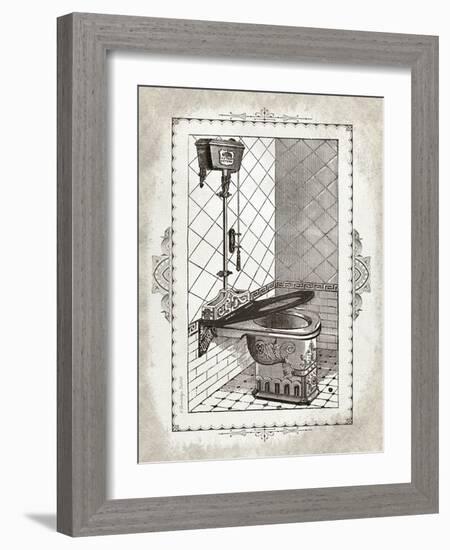 Victorian Toilet I-Gwendolyn Babbitt-Framed Art Print