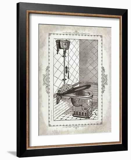 Victorian Toilet I-Gwendolyn Babbitt-Framed Art Print