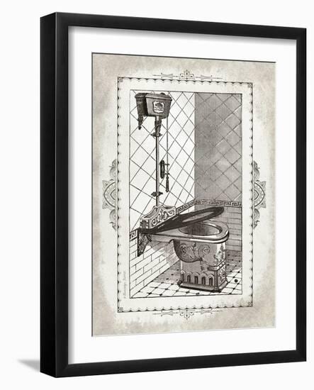 Victorian Toilet I-Gwendolyn Babbitt-Framed Art Print