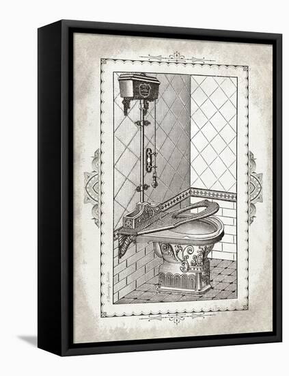 Victorian Toilet II-Gwendolyn Babbitt-Framed Stretched Canvas